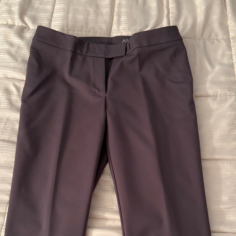 Anne Klein Grey Ankle Pants